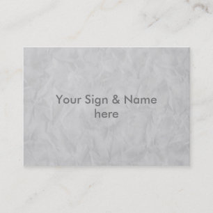 Background PAPER TEXTURE - grey Business Card