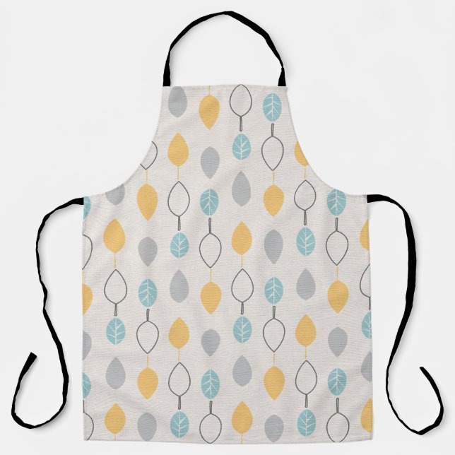 Background paper texture motive apron (Front)