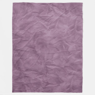 Background PAPER TEXTURE - plum Fleece Blanket