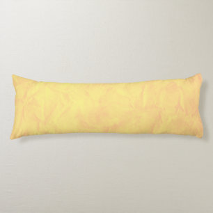 Background PAPER TEXTURE - yellow Body Cushion