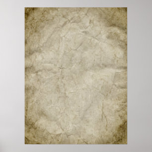 Background Parchment Paper Template Poster