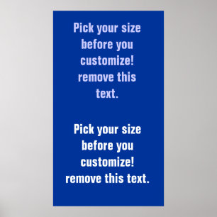 Background poster blanks large to small See Notes