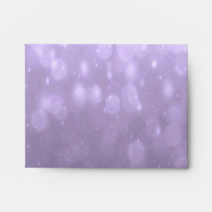 Background - Purple Bokeh Glitter Lights Envelope