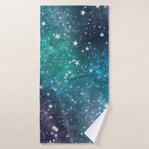 Background scrapbooking paper bath towel