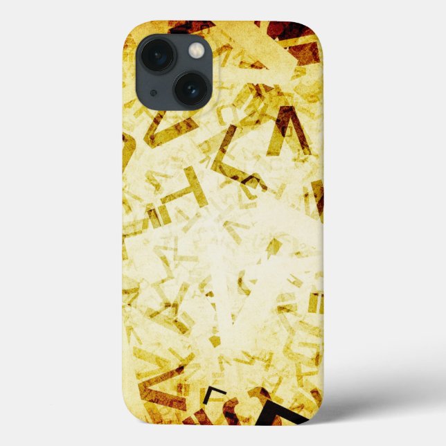 Background Scrapbooking Paper Case-Mate iPhone Case (Back)