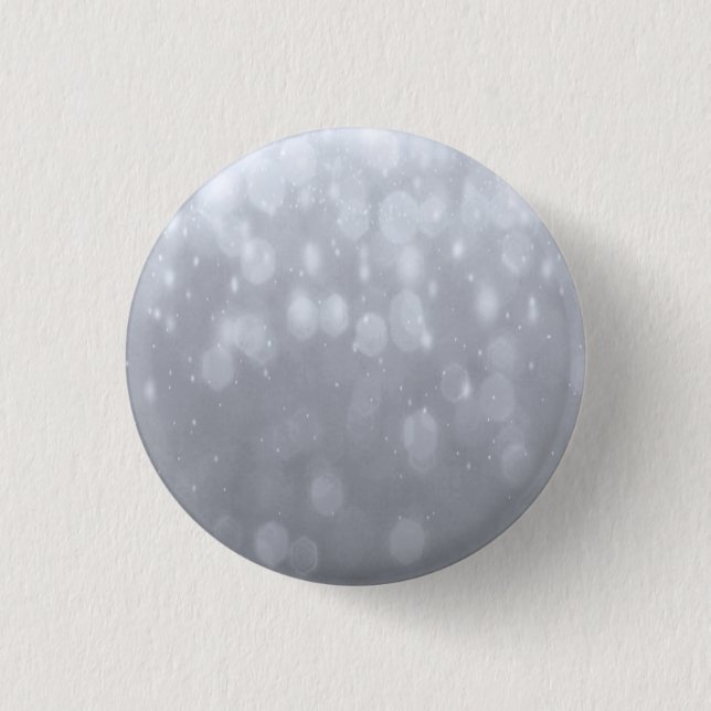 Background - Silver Bokeh Glitter Lights 3 Cm Round Badge (Front)