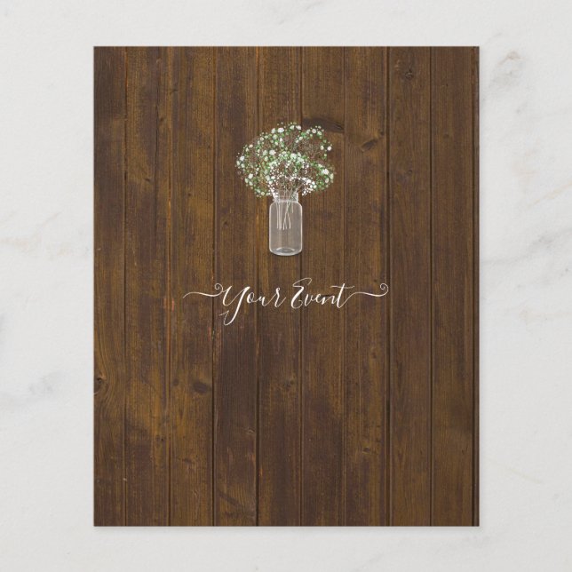 BACKGROUND Templates - Design Your own Flyer (Front)