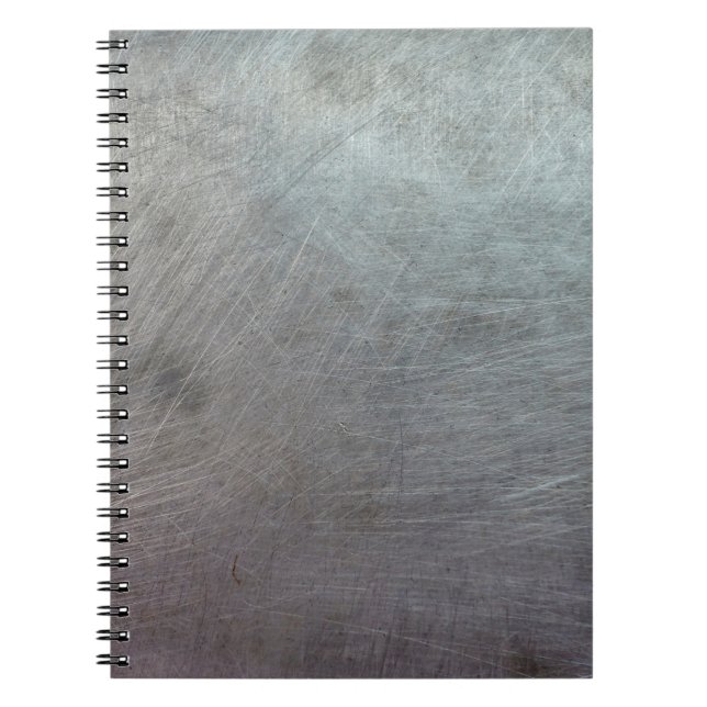 Background texture grunge metal notebook (Front)