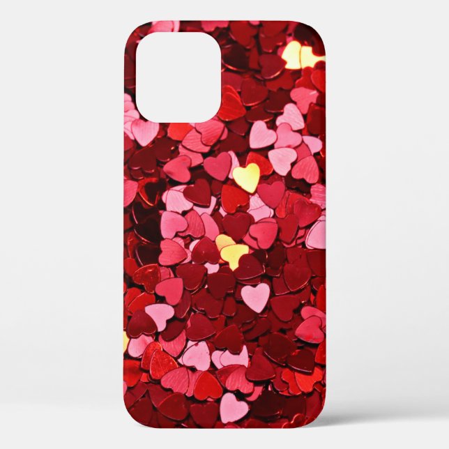 Background texture heart red Case-Mate iPhone case (Back)