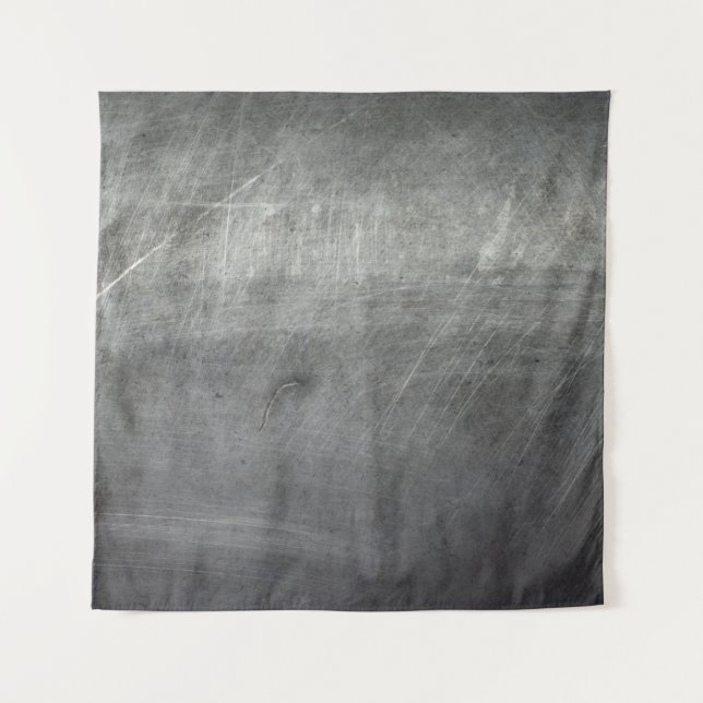 Background texture metal scratches tapestry (Front)