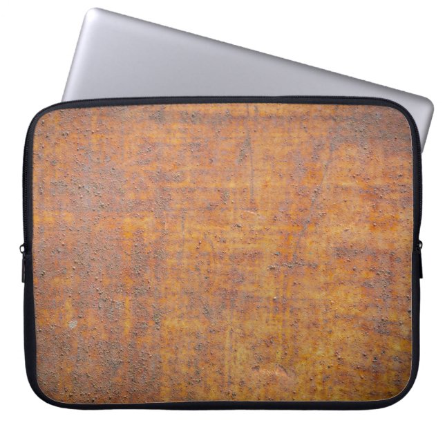 Background texture of Rusted steelabstract, aged,  Laptop Sleeve (Front)