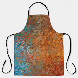 Background texture rust old brown apron