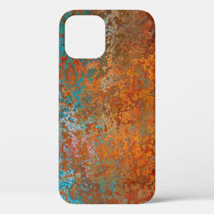 Background texture rust old brown iPhone 12 case