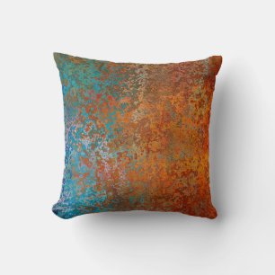 Background texture rust old brown cushion