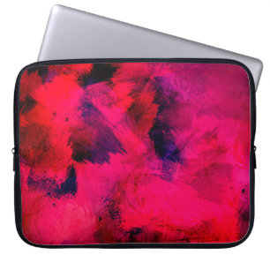 Background texture template red laptop sleeve
