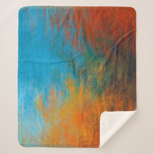 Background texture template sherpa blanket (Front)