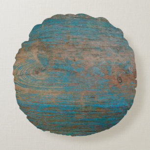 Background texture wood round cushion