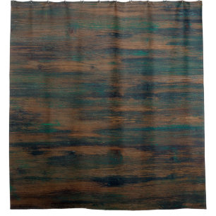 Background tree wood texture shower curtain