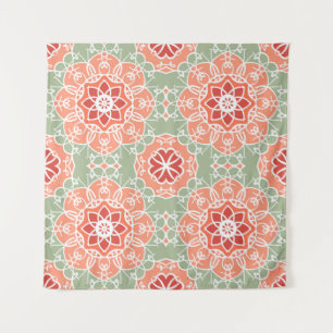 Background vintage flower. Seamless floral pattern Tapestry