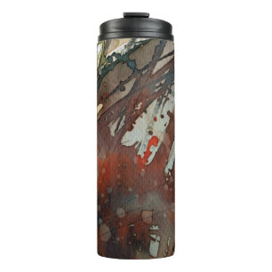 background watercolor 2 thermal tumbler