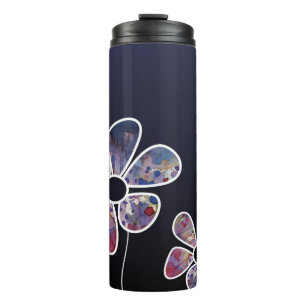 background watercolor 5 thermal tumbler