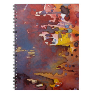 background watercolor 8 notebook