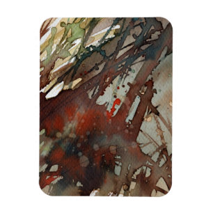 background watercolor magnet