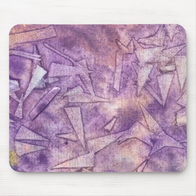background watercolor mouse pad (Front)