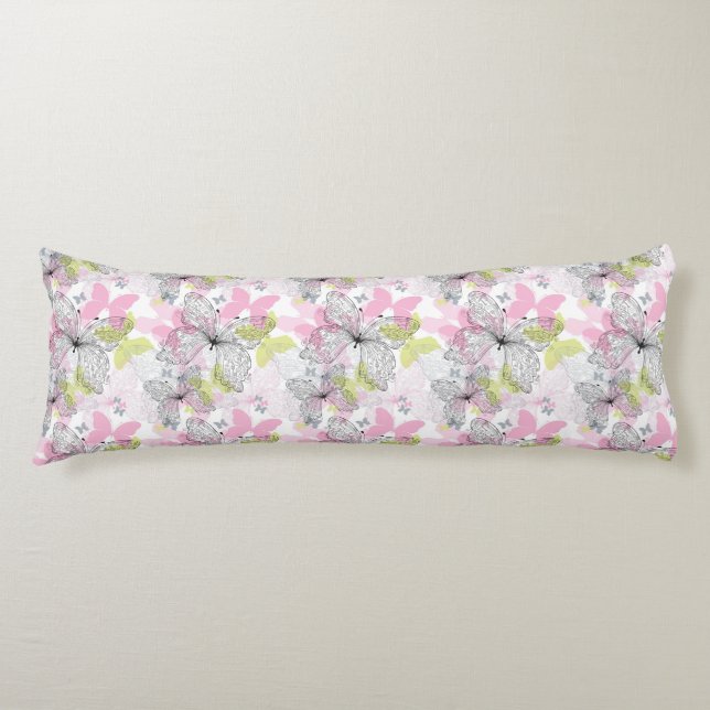 Background with butterfly body cushion (Front)