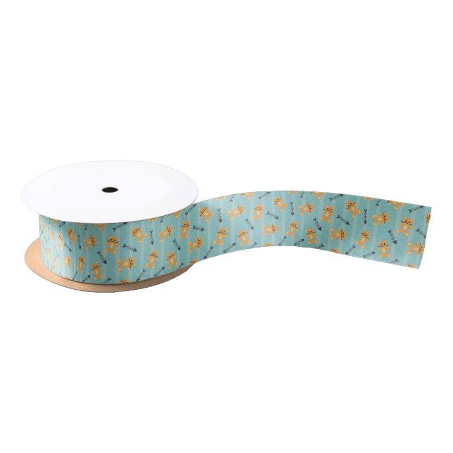 background with cats satin ribbon (Spool)