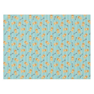 background with cats tablecloth