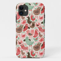 background with cute birds