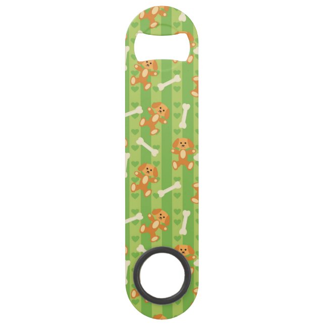 background with dogs and bones (Front)