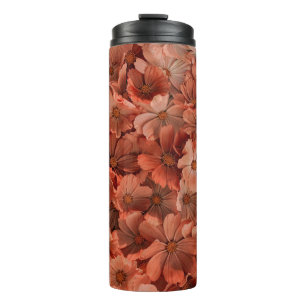 Background with dried pastel flowers. abstract, ae thermal tumbler