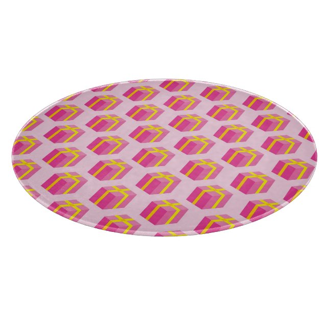 Background with gifts cutting board (Corner)