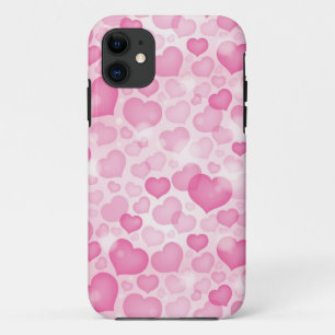 Background with Hearts Case-Mate iPhone Case