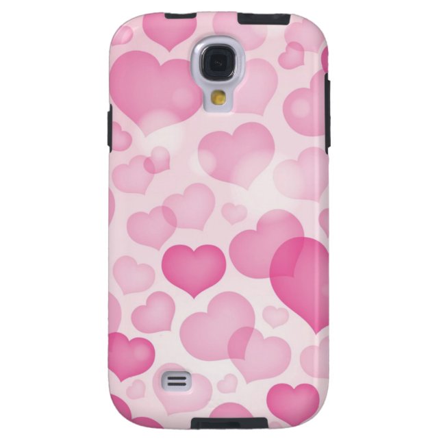 Background with Hearts Case-Mate Samsung Galaxy Case (Back)