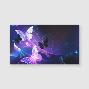 Background with Night Butterflies