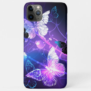 Background with Night Butterflies Case-Mate iPhone Case