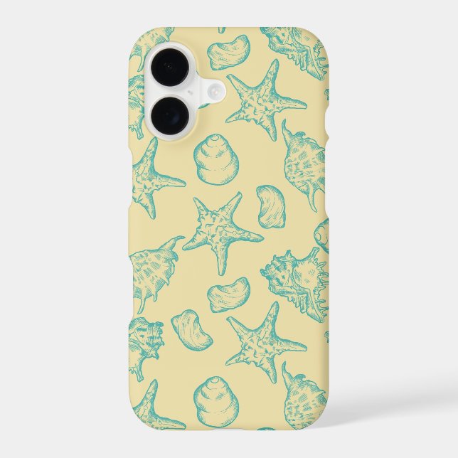 Background with shells. Hand drawn (Back)