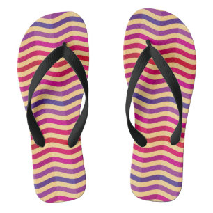 Background with stripes in retro 3 jandals