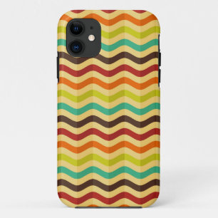 Background with stripes in retro 4 Case-Mate iPhone case