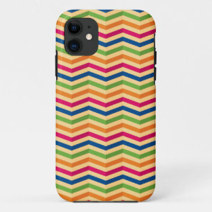 Background with stripes in retro Case-Mate iPhone case