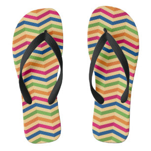Background with stripes in retro jandals