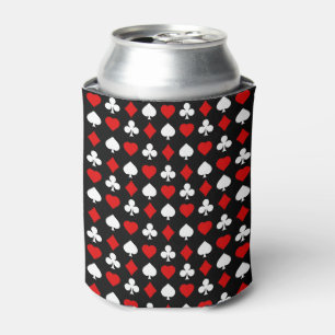 Background with suits can cooler