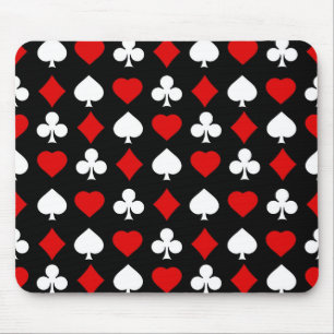 Background with suits mouse pad
