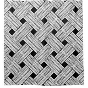 Background with vintage traditional seamless patte shower curtain