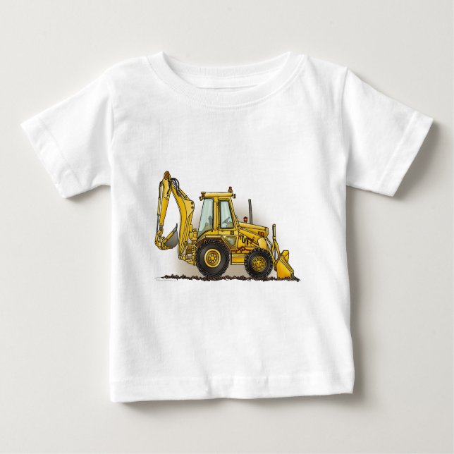 Backhoe Infant T-Shirt (Front)
