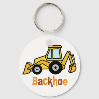 Backhoe Key Ring
