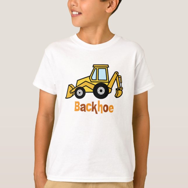 Backhoe T-Shirt (Front)